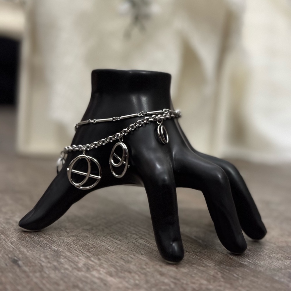 Silver Boho Helix Layered Bracelet Wanderlust + Co